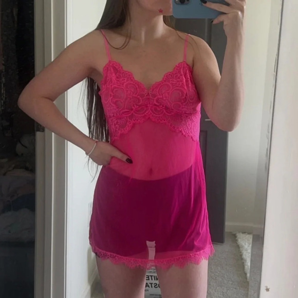 Y2K Victoria’s Secret Babydoll Mini Slip Dress - Picture 8 of 8